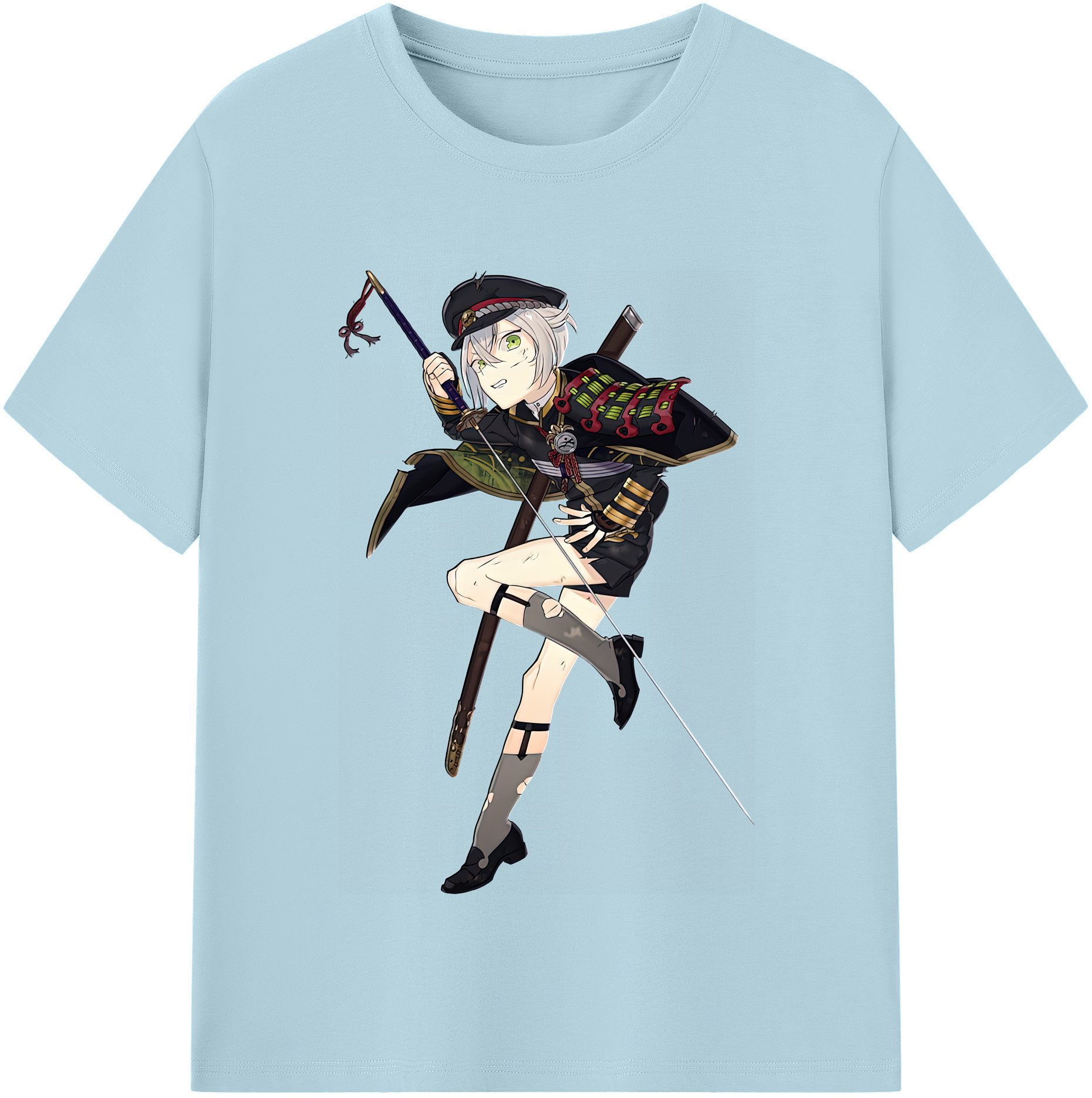 （画像用） 刀剣乱舞 Touken Ranbu 綿100％半袖Tシャツ（フロントプリント）